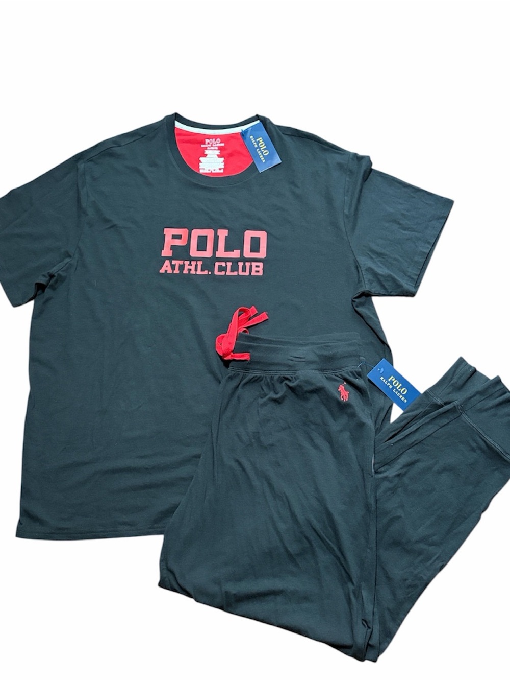 Polo Ralph Lauren Men's Pajama Jogger Pants T-Shirt Set Sz XL NWT